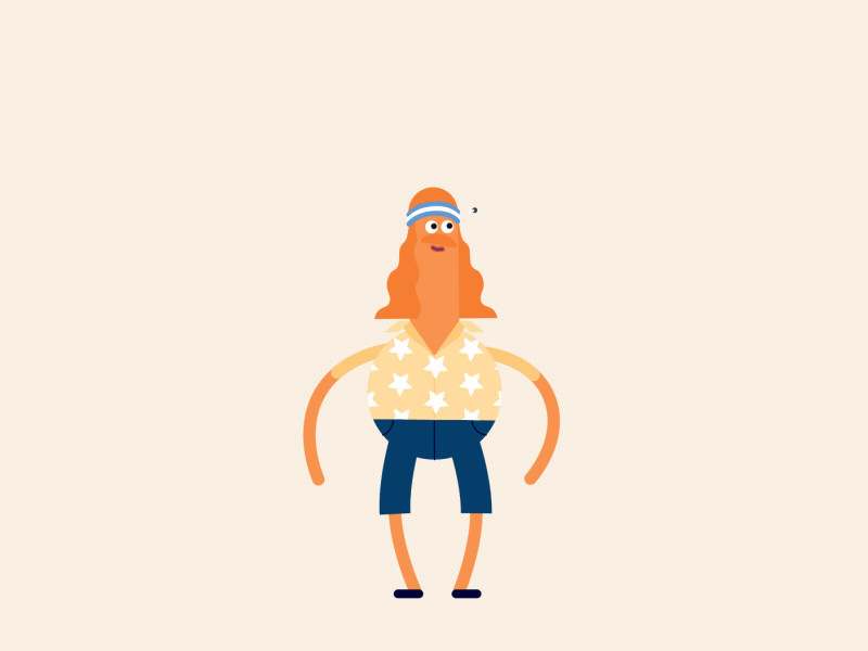 Stuttering 2d 2d character 2danimation adobe aftereffects animation boy branding character design design art gif motion design motiongraphics styleguide vector video walk webdesign