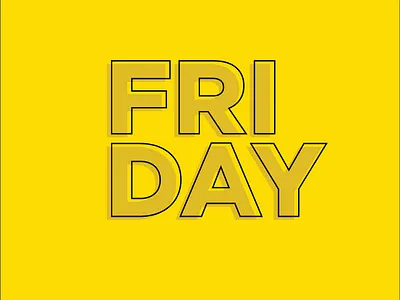 friday design break design friday rest tgif weekend