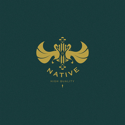 Native Creative Branding animal artwork brand design brand identity branding design flat icon graphic design icon illustration inspiration logo vector
