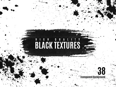 Watercolor Black Texture Clip Art artwork black black and white branding clean clipart creative elegant handmade illustration layout logo minimal modern multipurpose professional round textures ui watercolor