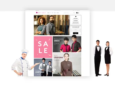 Maids in Fashion - Web Design branding design graphic design identity illustration illustrator typography web web design