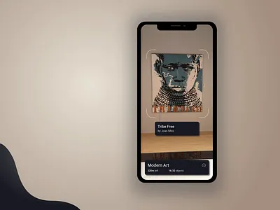 ARt Gallery - mobile app concept animation app app design ar augmented augmented reality augmentedreality design ecommerce interface mobile mobile ui product ui user experience user interface user interface design ux uxui