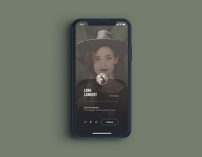 Daily Ui Challenge - User Profile dailyui interaction design profile page ui uidesign uiuix user interface design user profile userinterface ux web design