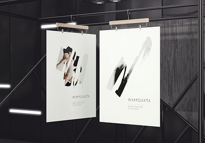 Inamorata brand identity branding graphic design identity identity design logo poster