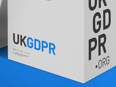 UKGDPR equipment box branding corporate design design graphic design logo marketing mockup print design typography vector
