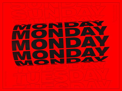 Monday. animation behance behance project branding clean creative design dribbble graphic design graphicdesign logo minimal motion design motiongraphics stockholm sweden ui uidesign ux