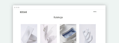 Website for Ceramika Kosak art design dinksy drawing graphic illustration illustrations marker typography ui ux website