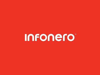 Infonero branding clean illustration logo logodesign logotype minimal simple typography vector