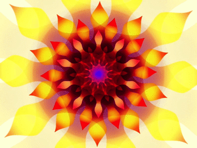Chakra adobe aftereffects adobe illustrator animation design flower loop scared simple symbol wavy