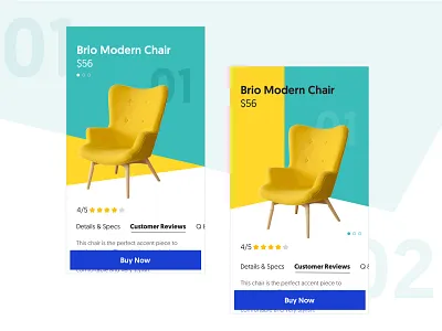 Furniture App - Product Page Concept bangalore branding chair design furniture app furniture design ui ux visual design