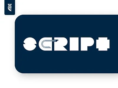 Script plus badge blocks brand branding dailyicon design falcon graphicdesign identity illustration isometric logo plus sign shapes style technology typography