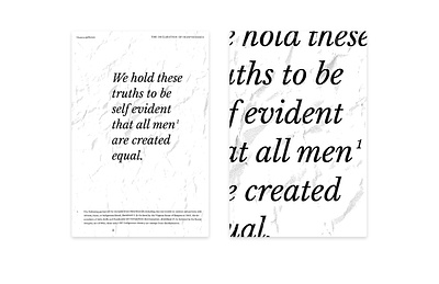 Footnote america baskerville crumpled design italic poster poster design typography typography design ui