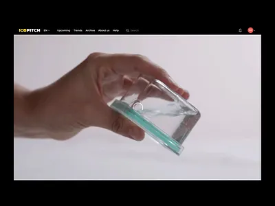 ICOPITCH — Emphasis on the Content 🎳 animation broadcast design details interaction design interface loader ui ux web design website design window