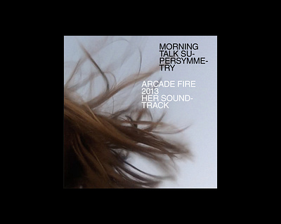 Album cover 170919 album album cover album cover design arcade fire cd cd artwork cd cover cd cover design cd packaging cd sleeve grid helvetica her layout music music art song soundtrack type typography