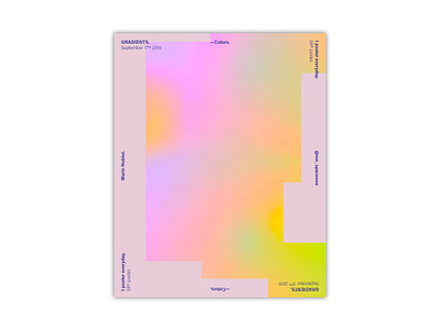 #58 — Gradients. branding cover design design illustration magazine