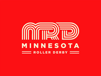 Minnesota Roller Derby brand logo minneapolis minnesota movement roller derby roller skate