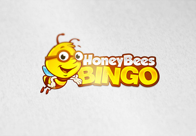 Honey Bees Bingo awesome bingo brand cartoon casino character clean colorful design gambling game gaming illustration logo mascot playful slots ui vector web