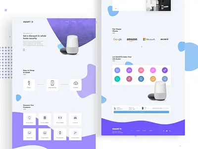 Smarto - Make Your Home Smart bangladesh branding design illustration minimal ui ux web