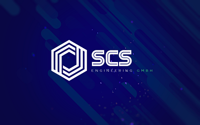 SCS Engineering branding design logo logo design logotype web