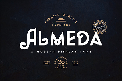 Almeda // A Modern Vintage Font bold classic elegant fonts font design fonts collection logo font logos modern modern font modern fonts modern vintage modern vintage font serif summer vintage vintage font vintage fonts vintage logo vintage typeface wedding