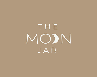 The Moon Jar Logo astrology brand design branding branding design lifestyle logo moon