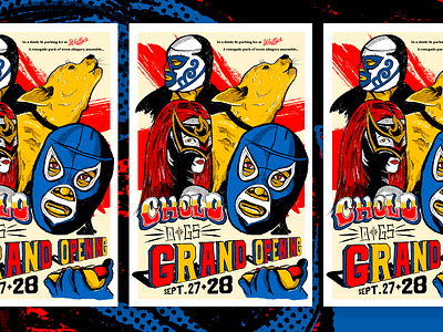 Cholo Dogs hotdog lucha