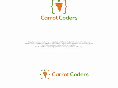 Carrot Coders-2 design icon identity logo