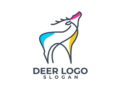 DEER deer line art sale