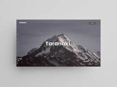 concept for patagonia travel website design travel travel app ui webdesign website