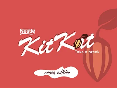 kitkat character clean cool design design designer flat icon identity illustration illustrator inspiration instagram product design typography vector