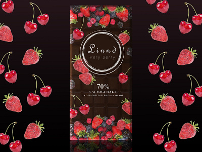 Very Berry Chocolate Redesign candy chocolate dribbble dribbbleweeklywarmup package design redesign weekly challenge weekly warm up