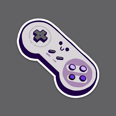 Which was better, the SNES or GameCube? artwork character controller design drawing gamer illustration illustrator slaptastick snes stickers subscription vector videogames