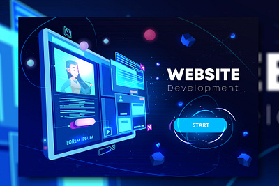 Website Devlopment app branding design icon illustration illustrator