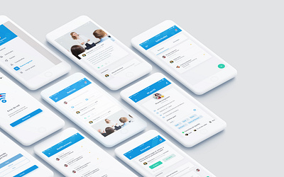 Employee's internal Communicacion App 2 app design communication corporate data human resources mobile app moods ui ui ux ui ux design ux ui uxuidesign