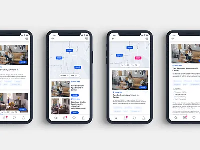 Zagreb Apartment Rental App UX/UI Design - Work in Progress housing mobile rental rental app ui ux ux ui