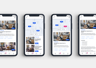 Zagreb Apartment Rental App UX/UI Design - Work in Progress housing mobile rental rental app ui ux ux ui