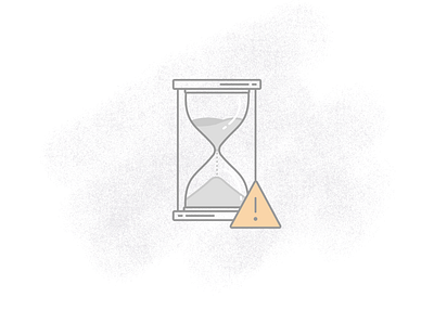 Message expiring icon adobe illustrator cc branding expiring hourglass icon icon design iconography illustration illustrator vector