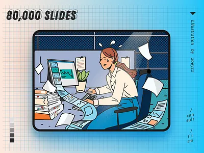 80000 Slides art branding character design illustration movie poster travel typography vector website work