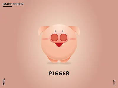 image design - pigger ai app china design icon illustration illustrator logo sketch ui