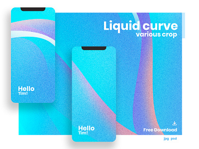 Liquid Curve Background background design gradient graphic