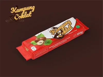 Kampung Coklat Blitar blitar cocolate coklat kampung coklat original dark package packaging packaging design print