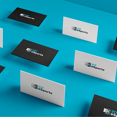 Logo 217 eSports behance branding identidade visual illustrator logos marca