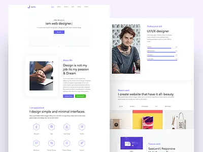 JonCo Wp Theme For Personal Portfolio multipurpose wordpress wordpress blog wordpress design wordpress development wordpress theme