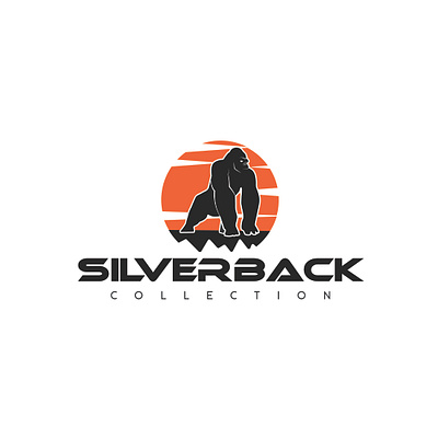 Silverback branding design illustrator logo vector