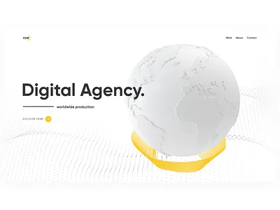 ROW Digital Agency 3d cinema4d design illustration logo product typography ui ux visualization web design