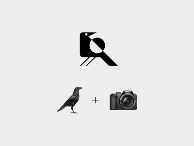 Logo Oskar Boni Photographer bird bird illustration bird logo black brand identity branding camera camera logo crow flat logo illustration logo logodesign minimal logo nature logo photographer logo photography photography logo visual design