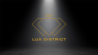 Lux District branding identity animation behance brand branding design designer dribbble graphicdesign illustration logo logo design logodesign