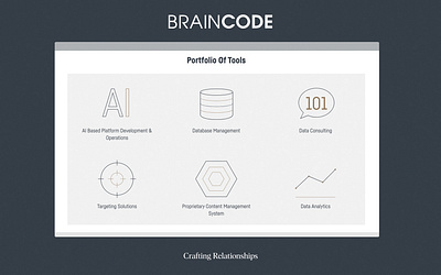 BrainCode Icons branding editorial design graphic design icon design icons rebranding typography ux ui design