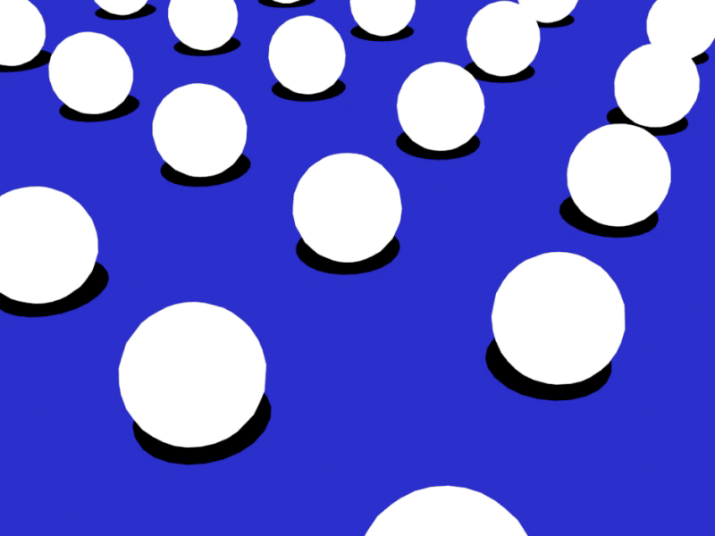 Bubbles after affects animation art blue and white circle illustration loading loop vector