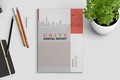 Unite Annual Report annual report annual report brochure annual report template bifold bifold brochure booklet brochure brochure design business business brochure business portfolio business profile classic brochure clean clean brochure company company brochure company profile